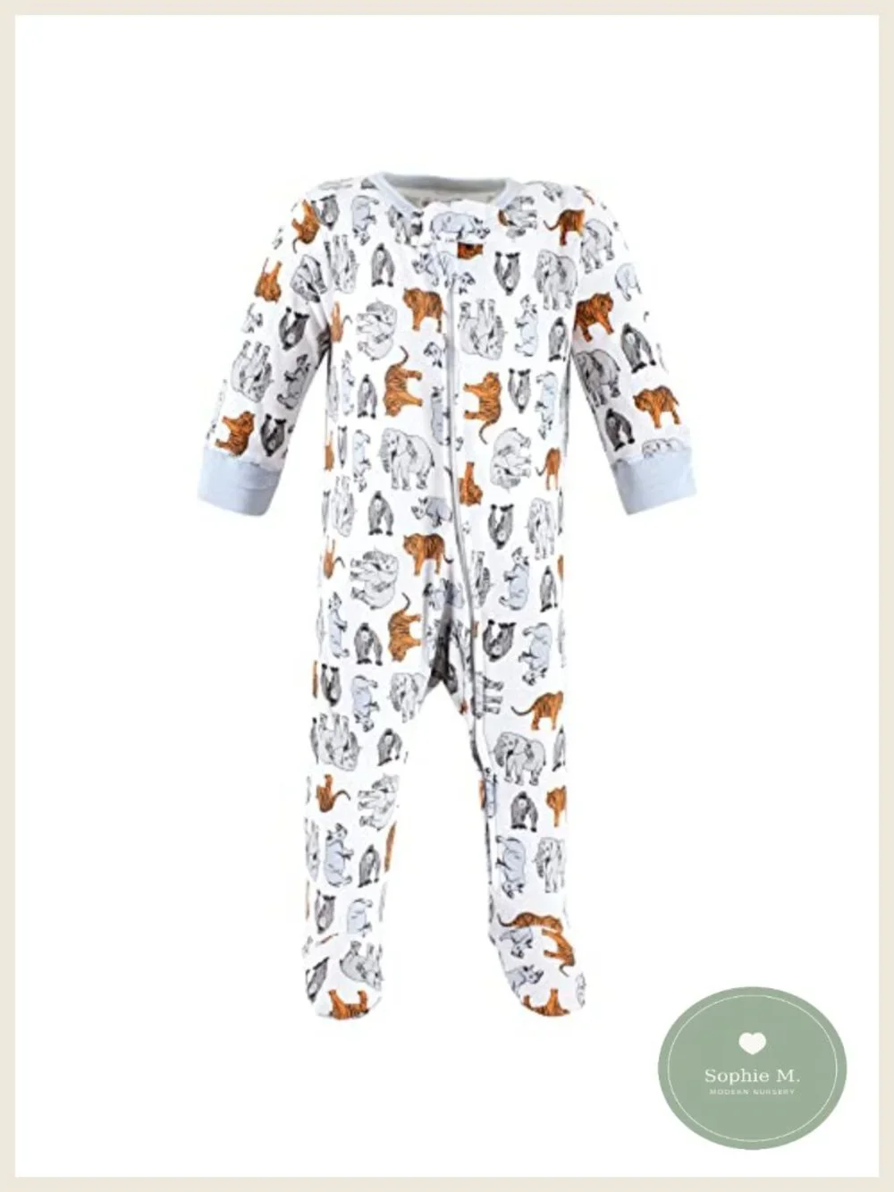 Unisex Baby Organic Cotton Sleep and Play 3-Pack Long Sleeve